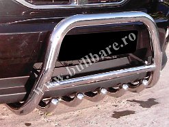 Bullbar inox, cod model B004 Pret - 890 ron . Bullbar inox cu protectie scut, bullbars inox jeep-uri, bulbar inox suv-uri, bullbar inox pick-up, bullbare inox autoutilitare comerciale,...