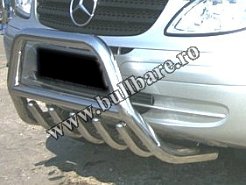 Bullbar inox, cod model B004 Pret - 890 ron . Bullbar inox cu protectie scut, bullbars inox jeep-uri, bulbar inox suv-uri, bullbar inox pick-up, bullbare inox autoutilitare comerciale,...