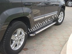 Praguri laterale inox, cod model P003 Pret - 990 ron . Praguri inox tip scarita, praguri inox suv-uri, praguri inox jeep-uri, praguri inox, pick-up-uri, praguri inox protectie autoutilitare...