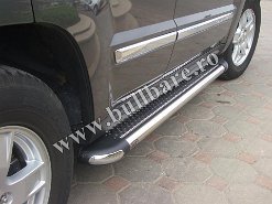 Praguri laterale inox, cod model P003 Pret - 990 ron . Praguri inox tip scarita, praguri inox suv-uri, praguri inox jeep-uri, praguri inox, pick-up-uri, praguri inox protectie autoutilitare...