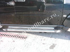 Praguri laterale inox, cod model P003 Pret - 990 ron . Praguri inox tip scarita, praguri inox suv-uri, praguri inox jeep-uri, praguri inox, pick-up-uri, praguri inox protectie autoutilitare...