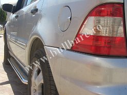 Praguri laterale inox, cod model P014 Pret - 1190 ron . Praguri inox tip scarita, praguri inox suv-uri, praguri inox jeep-uri, praguri inox, pick-up-uri, praguri inox protectie autoutilitare...