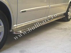 Praguri laterale inox, cod model P014 Pret - 1190 ron . Praguri inox tip scarita, praguri inox suv-uri, praguri inox jeep-uri, praguri inox, pick-up-uri, praguri inox protectie autoutilitare...