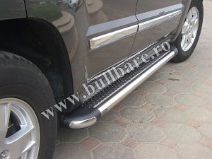 Praguri laterale inox, cod model P003 Pret - 990 ron . Praguri inox tip scarita, praguri inox suv-uri, praguri inox jeep-uri, praguri inox, pick-up-uri,...