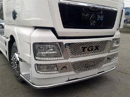 Grilaj inox faruri MAN TGX 2010-2021, MN21, Img (2)