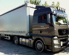 Bullbar L plafon MAN TGX XL, MN2-1550 lei