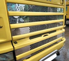 Grila inox Scania L 1998-2004 (3)