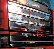 Grila inox V2 Scania L 1998-2004