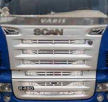 Grila inox V2 Scania R 2004-2009 (3)