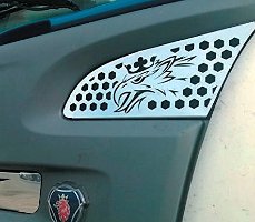 Grila sus Scania 2004-2009