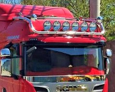 Bullbar L plafon Scania Highline 1998-2016, SC5-1690 lei