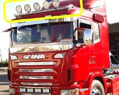 Bullbar plafon Scania Baseline 1998-2016, SC1-1290 lei