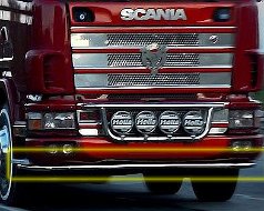 Bullbar sub bara (metal) Scania 1998-2004, SC8-1490 lei