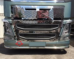 Bullbar sub bara Volvo FH 2013-prezent, VF205-1490 lei